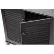 Bowery Hill Shoe Cabinet in Espresso