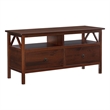 Bowery Hill Traditional Wood TV Stand for TVs up to 44