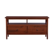 Bowery Hill Traditional Wood TV Stand for TVs up to 44