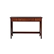 Bowery Hill 1-Drawer Transitional Wood Desk in Antique Tobacco