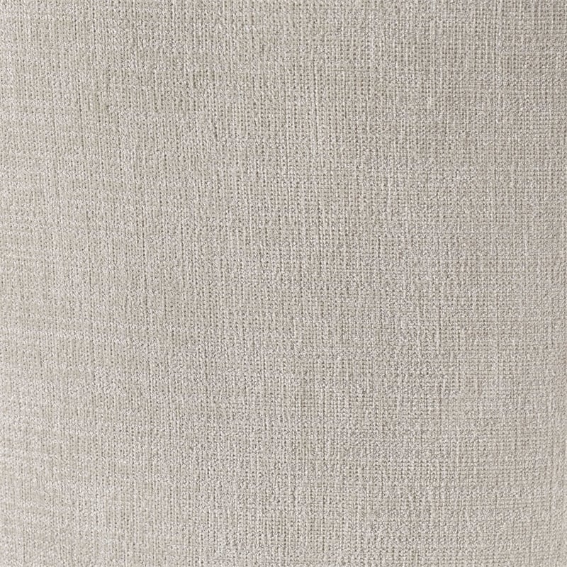 Bowery Hill Traditional Fabric Armless Office Chair in Dark Walnut/Natural Beige