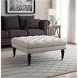 Bowery Hill Square Ottoman in Natural