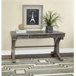 Bowery Hill 96'' x 132'' Transitional Wool Hand Tufted Rug in Gray/Blue