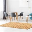 Bowery Hill 60''x 96'' Transitional Wool Hand Tufted Rug in Ivory/Coral