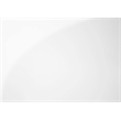 Bowery Hill 4 Floating Shelf Bookcase in Glossy White