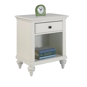 Bowery Hill Nightstand in Brushed White