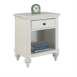 Bowery Hill Nightstand in Brushed White