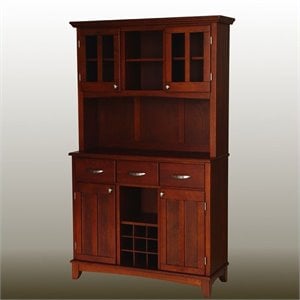 mer-1185 bowery hill buffet with 2 door hutch