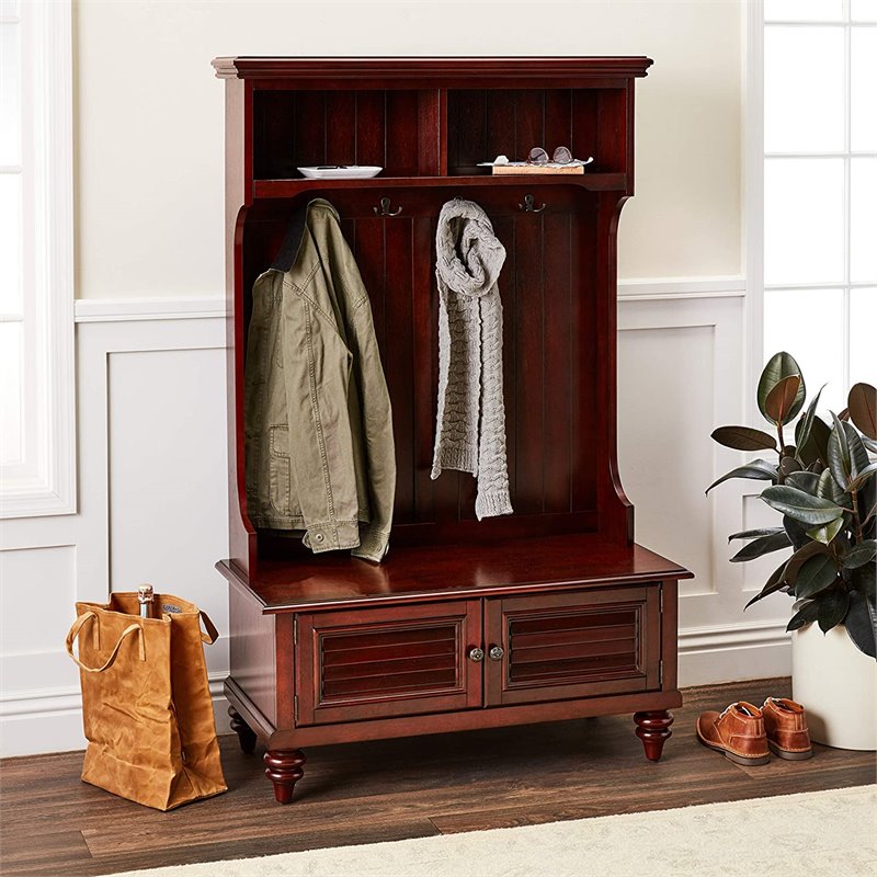Bowery Hill Hall Tree Stand in Espresso