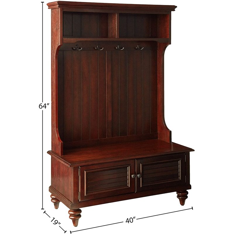Bowery Hill Hall Tree Stand in Espresso