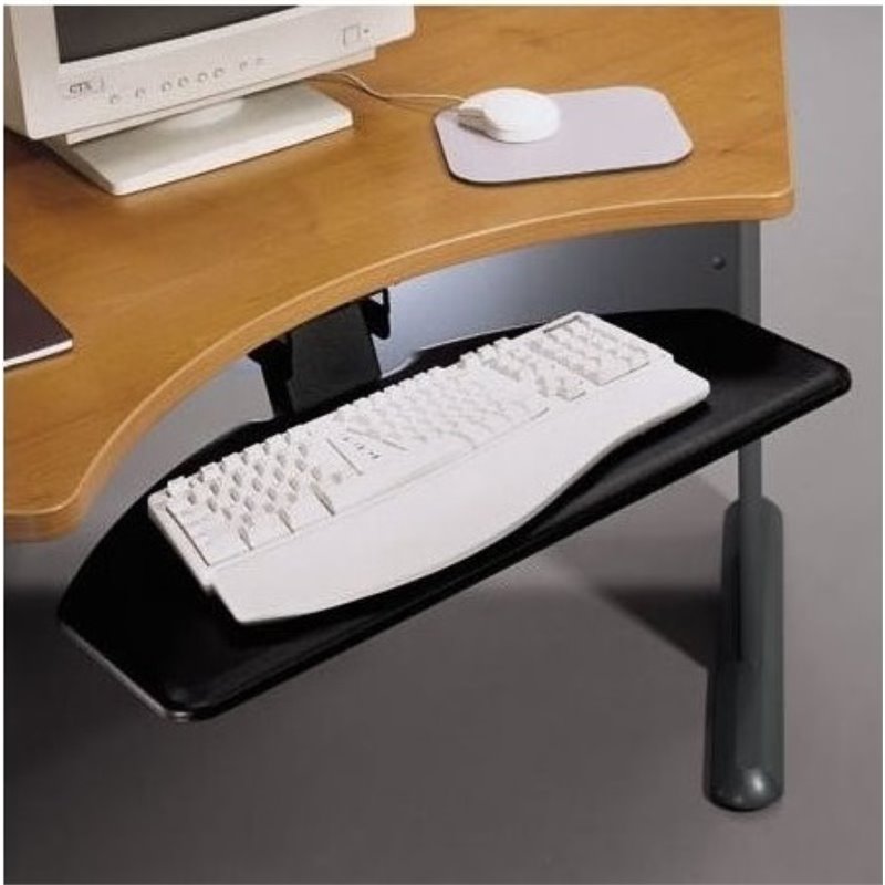 Bowery Hill Articulating Keyboard Tray in Galaxy Cymax Business