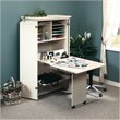 Bowery Hill Craft Wood Armoire in Antique White