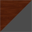 Bowery Hill Contemporary Engineered Wood Storage Cabinet in Cherry