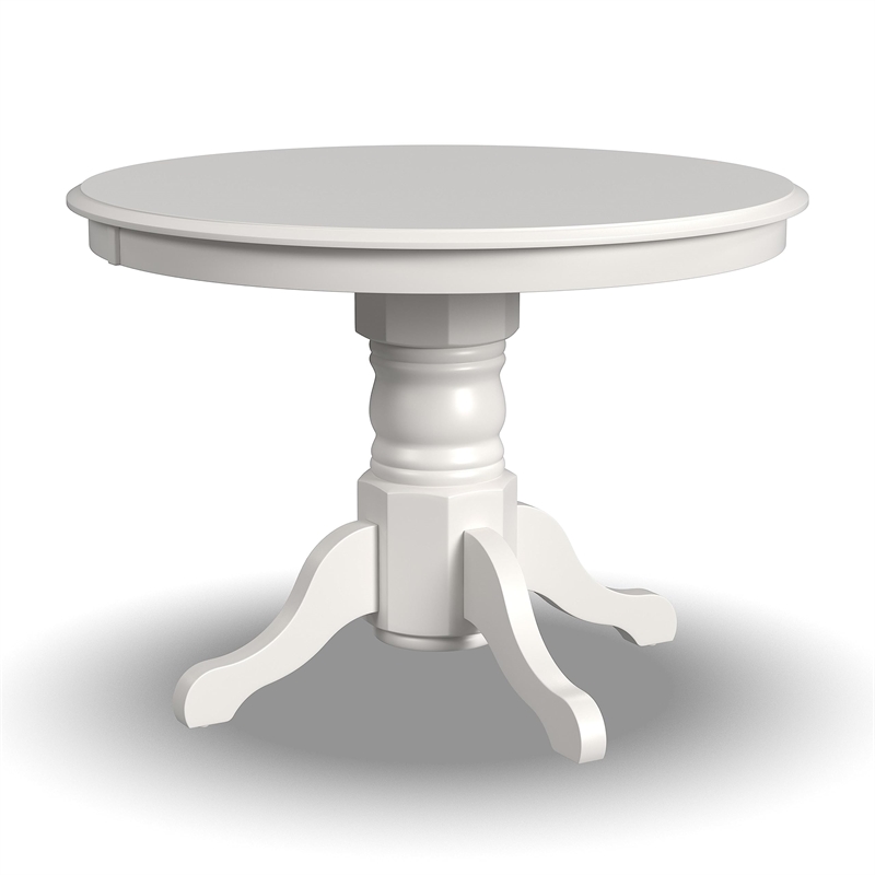 Bowery Hill 5 Piece Round Dining Set in Antique White