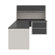 Bowery Hill L-Shaped Office Set in Sandstone and Slate