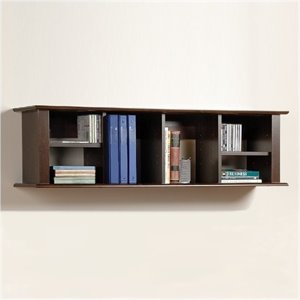 bowery hill wall hanging hutch in espresso