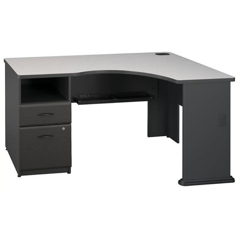 Bowery Hill Corner Desk In Slate 705641503285 Ebay