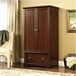 Bowery Hill Wardrobe Armoire in Cherry