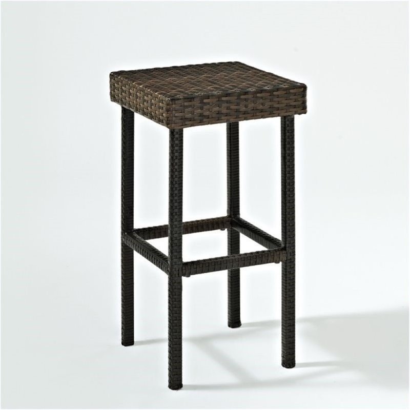 Bowery Hill 3 Piece Wicker Patio Pub Set