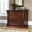 Bowery Hill 2Drawers Lateral Cherry Engineered Wood Filing Cabinet Easy Assembly