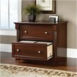 Bowery Hill 2Drawers Lateral Cherry Engineered Wood Filing Cabinet Easy Assembly