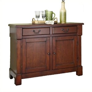 Bowery Hill Buffet in Rustic Cherry