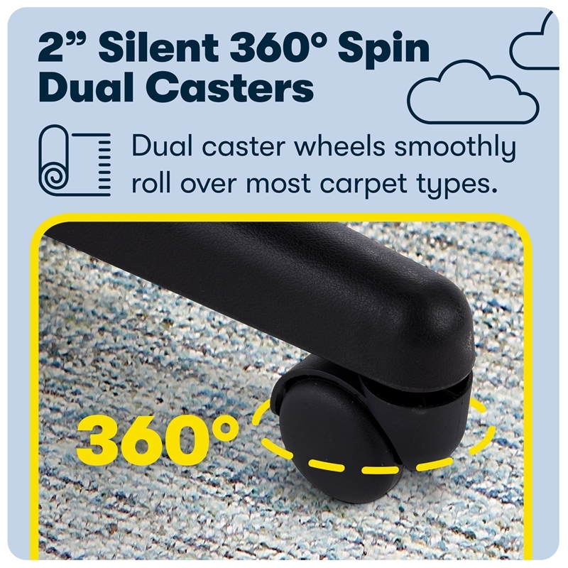 Bowery Hill Traditional Faux Leather Managers Office Chair in Chestnut Brown