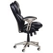 Bowery Hill Bonded Leather Office Chair in Black