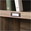 Bowery Hill Salt Oak Short Bookcase with Cubbyhole Storage