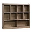 Bowery Hill Salt Oak Short Bookcase with Cubbyhole Storage