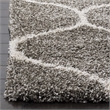Bowery Hill 9' x 12' Shag Rug in Gray