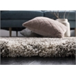 Bowery Hill 9' x 12' Shag Rug in Gray