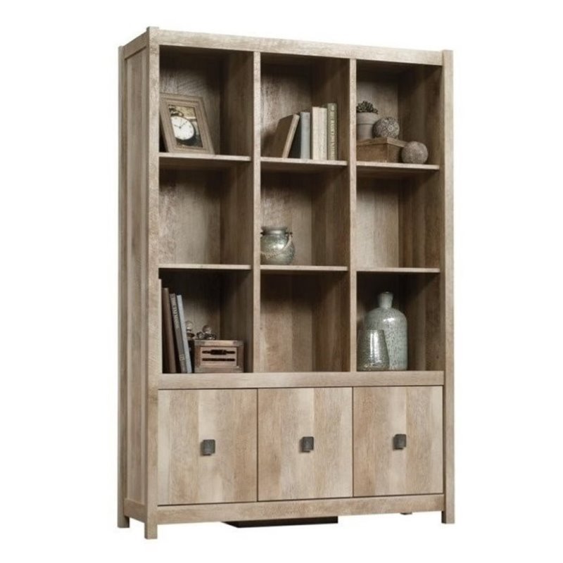 Bowery Hill 9 Cubby Bookcase in Lintel Oak | Cymax Business