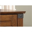 Bowery Hill Contemporary Wood L-Shaped Computer Desk in Washington Cherry