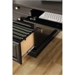 Bowery Hill L-Shaped Contemporary Engineered Wood Computer Desk in Wind Oak