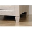 Bowery Hill Contemporary Solid Wood Computer Desk in Chalked Chestnut