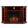 Bowery Hill Modern Wood Media Electric Fireplace for TVs up to 48