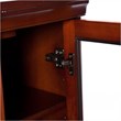 Bowery Hill Modern Wood Media Electric Fireplace for TVs up to 48