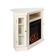 Bowery Hill Traditional Wood Electric Fireplace Stand for TVs up to 48