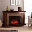 Bowery Hill Electric Fireplace in Maple