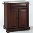 Bowery Hill 1-Drawer Traditional Wood Kitchen Island in Mahogany