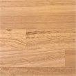 Bowery Hill Natural Wood Top Kitchen Island in Black