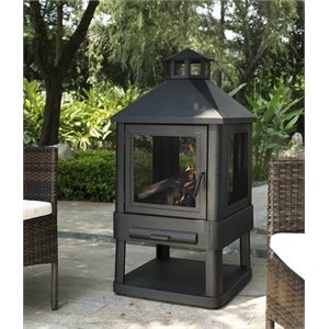 Bowery Hill Contemporary Steel Firepit