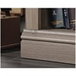 Bowery Hill Rectangular 3-Shelf Transitional Wood Bookcase in Salt Oak