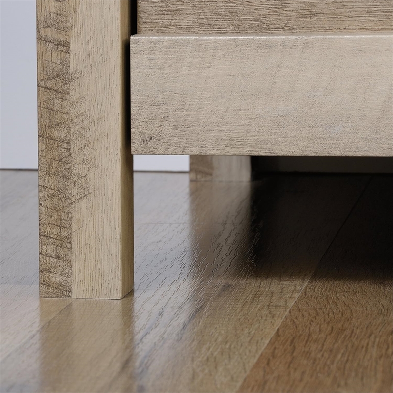 Bowery Hill Engineered Wood 6-Drawers Double Dresser in Lintel Oak