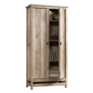 bowery hill storage cabinet in lintel oak