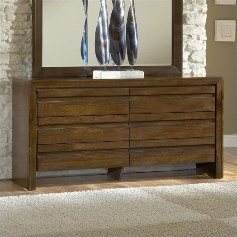 Bowery Hill Dresser In Chocolate Brown Bh 422738
