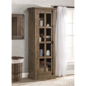 bowery hill single door curio cabinet -1397