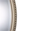 Bowery Hill Polystyrene Metallic Silver Mirror Oval 32