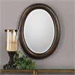 Bowery Hill Mandie Oval Mirror in Bronze